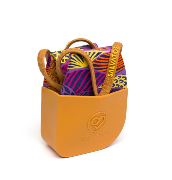 Foldable Flip Flops Safari Brown